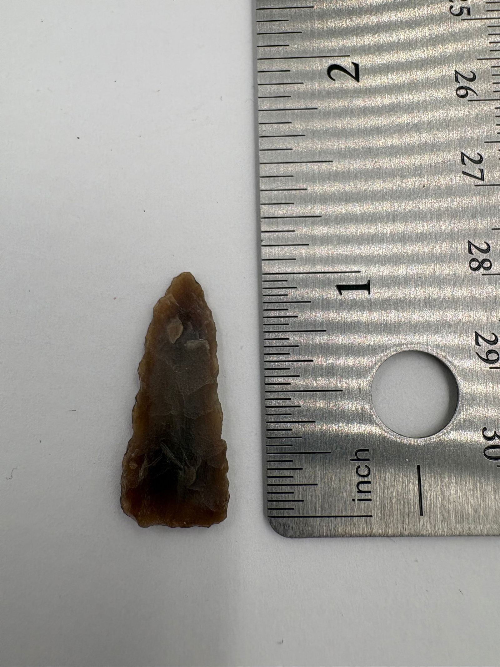 Plains Triangular Point, Motley COA - 3