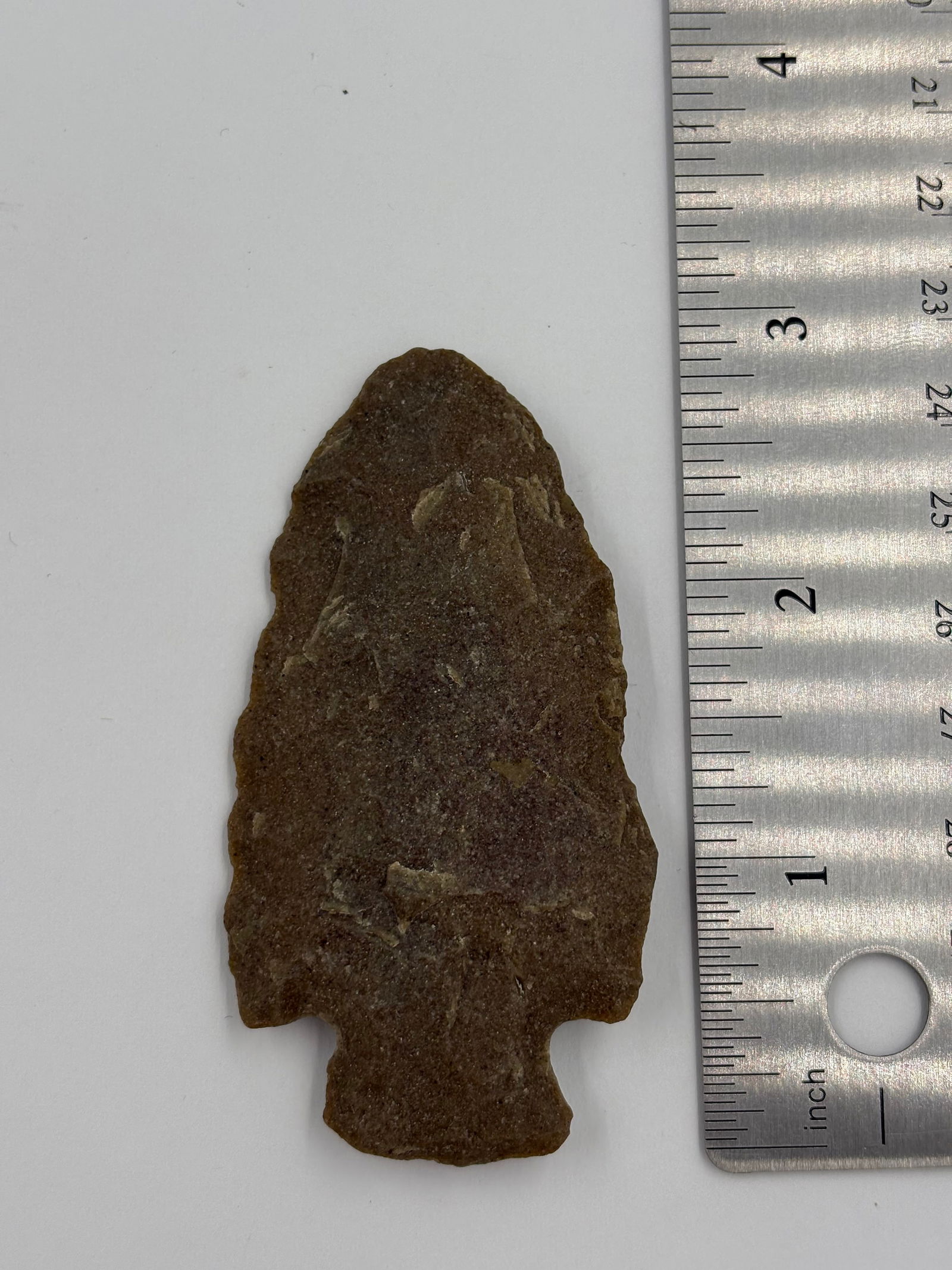 Archaic Corner-notched, sugar-quartz - 3