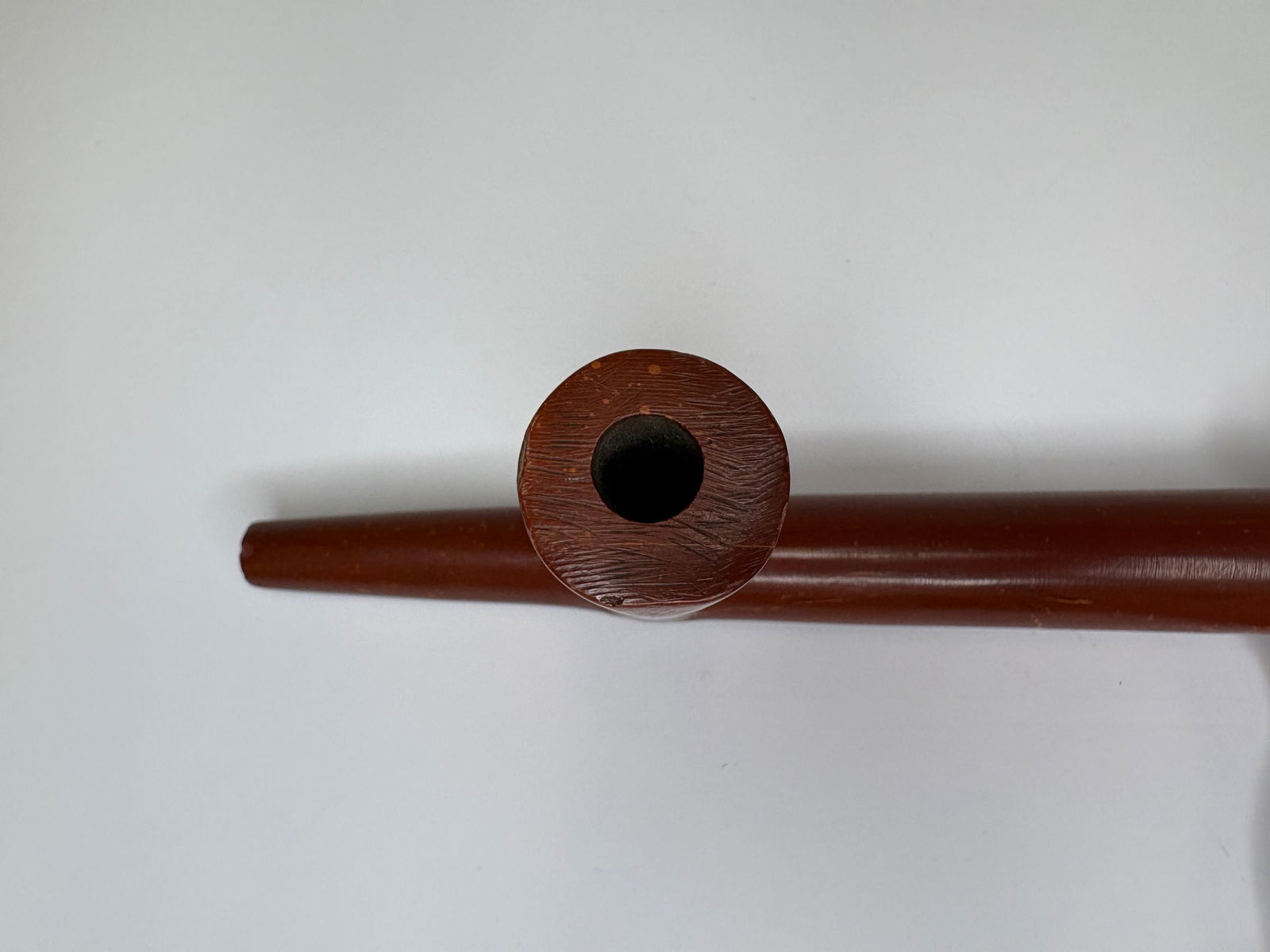 Catlinite pipe and stem, pre-1900 - 4