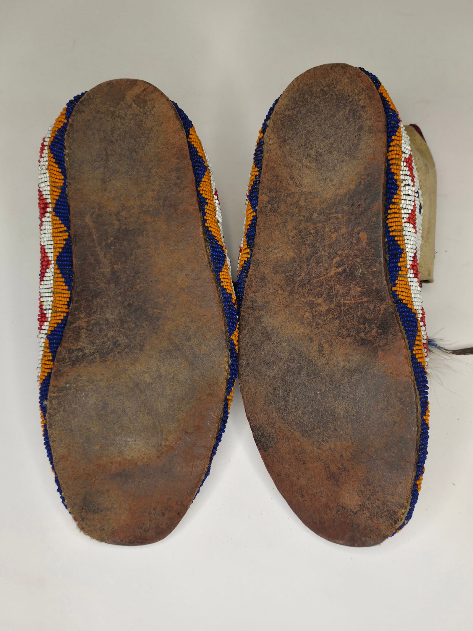Sioux Beaded Moccasins, turn of the century - 2
