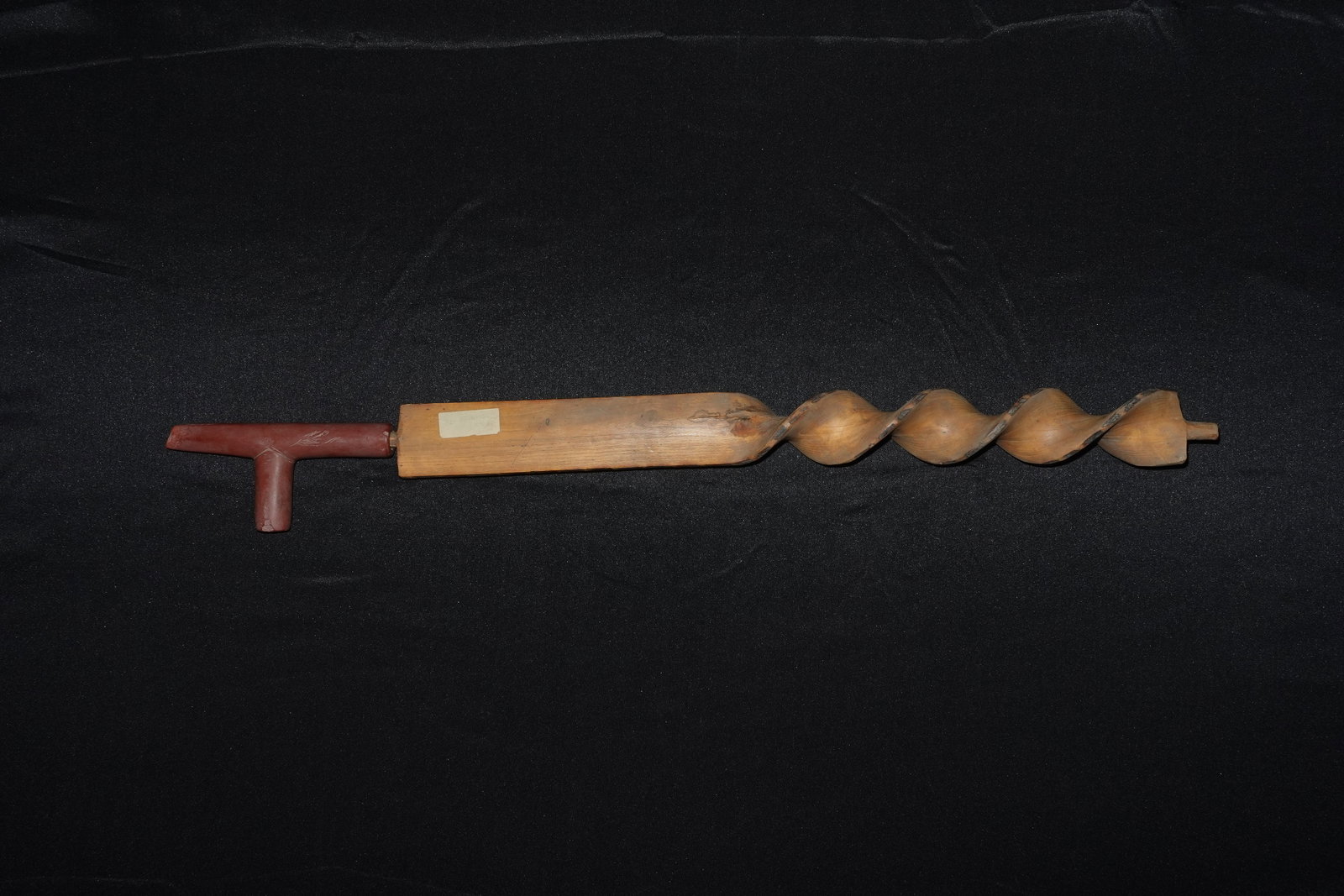 Sioux Carved/Twisted Pipe and stem - 2