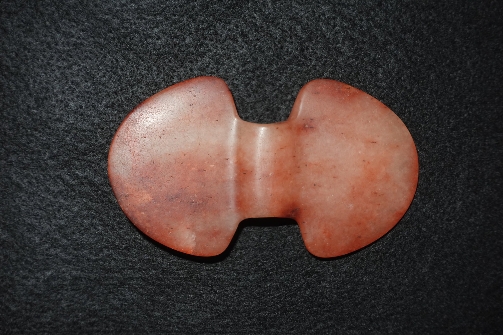Butterfly Bannerstone, ex smail, la dassor, stephens, crawford.: *Sale Highlight* World class banner stone with quadruple COA's and astonishing pedigree. This fine pink quartz butterfly banner was owned by Smail, La Dassor, B.W. Stephens and Jim Crawford. It is