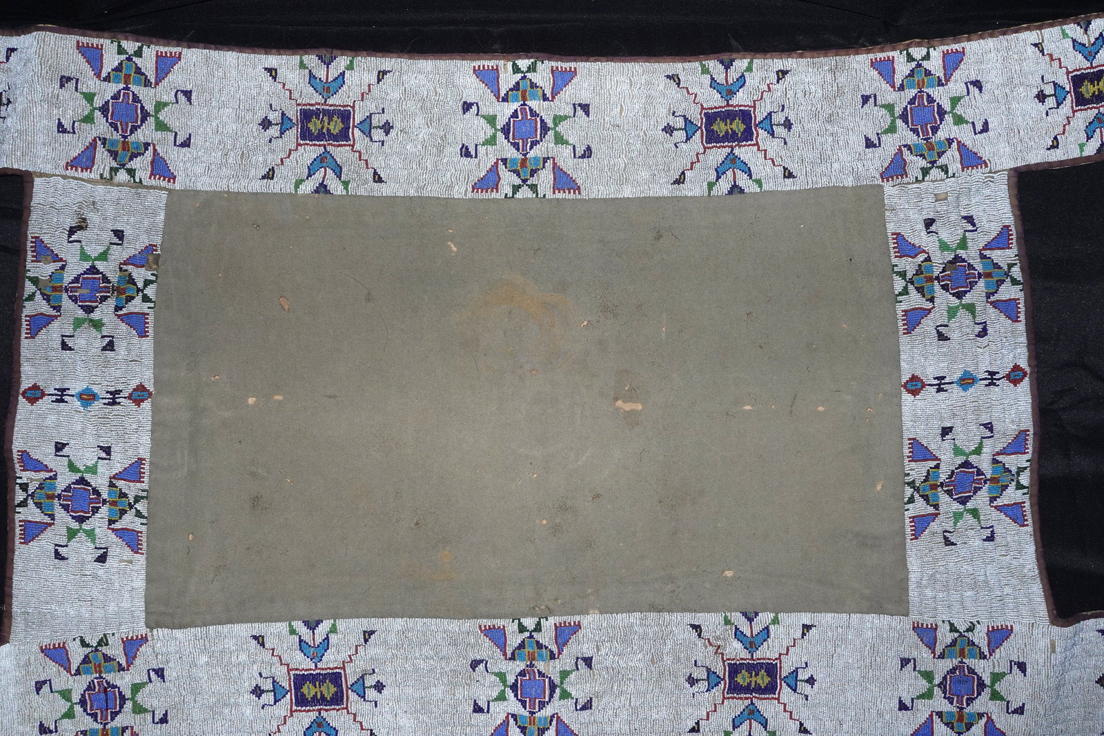 Sioux Beaded Saddle Blanket - 3