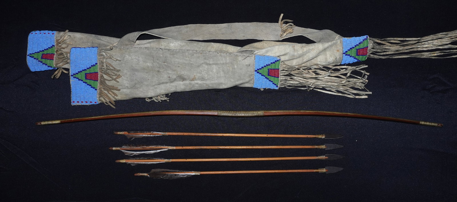 Sioux Beaded Box and Quiver Set - 5