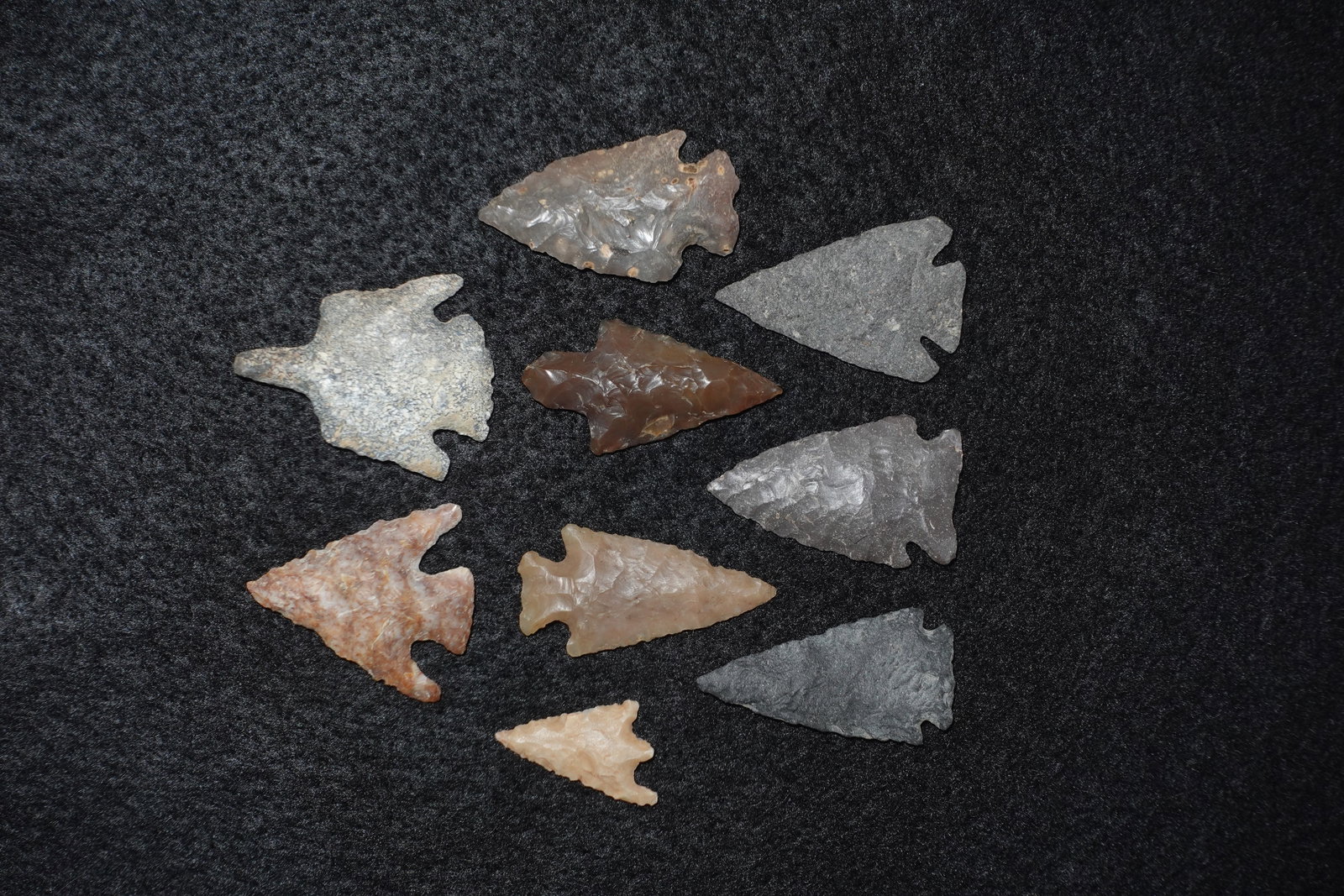 Group of Western and High Plains Gem Points (1 of 1)