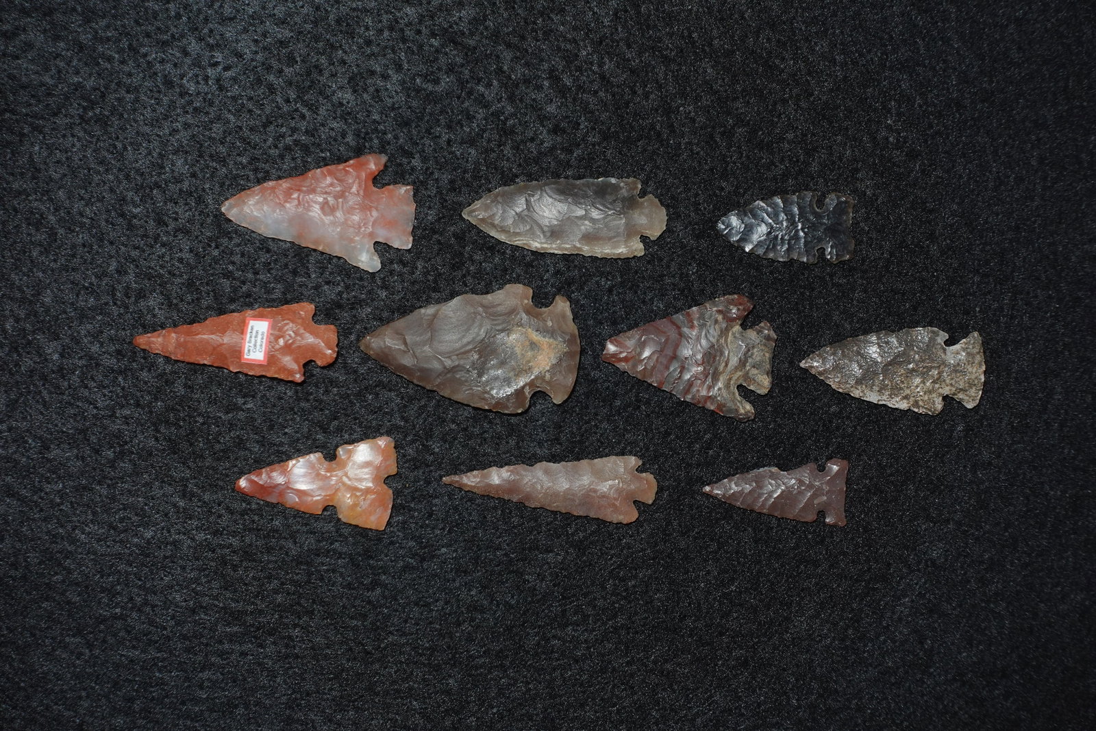 Group of Western and High Plains Gem Points (1 of 1)