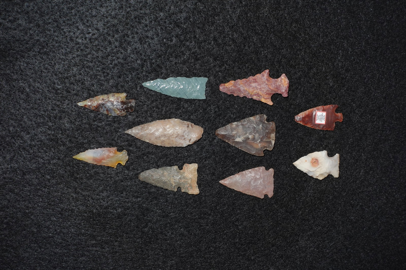 Group of Western and High Plains Gem Points (1 of 1)