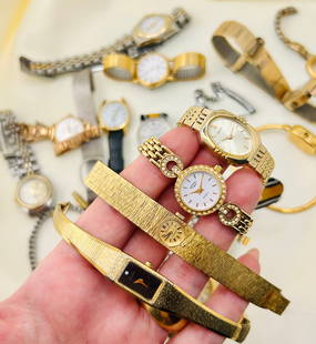 large mixed lot of watches inc bulova / seiko / rotary / accurist: large mixed lot of watches inc bulova / seiko / rotary / accurist