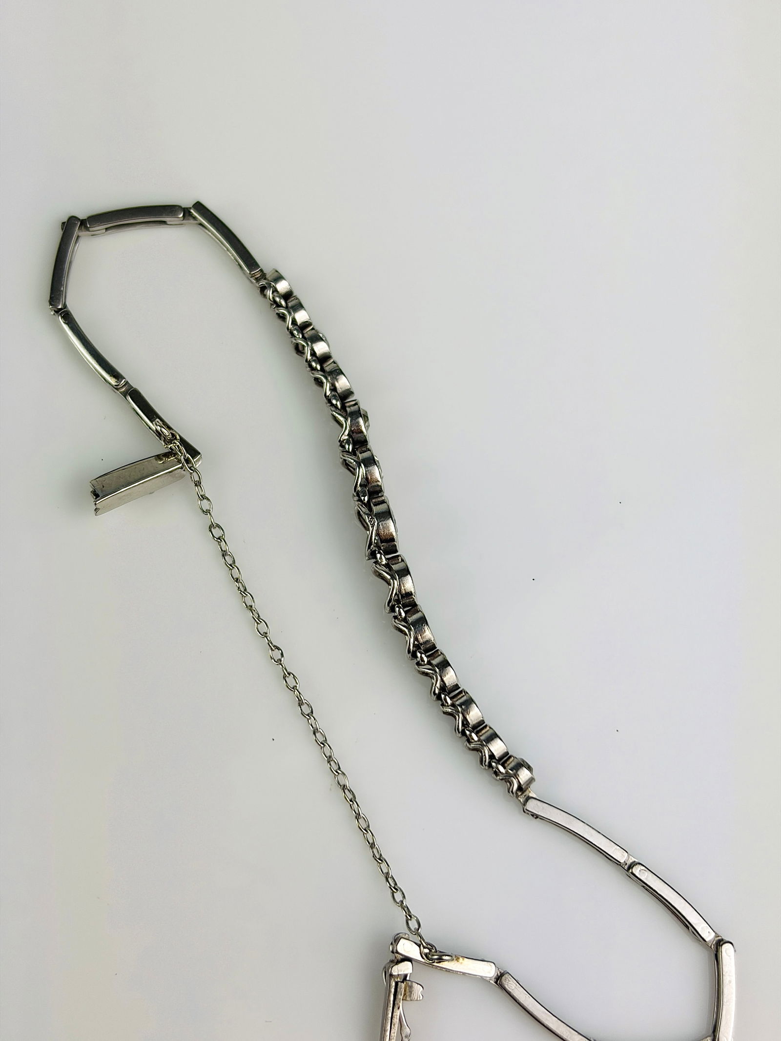 Antique Diamond Line Bracelet - 5