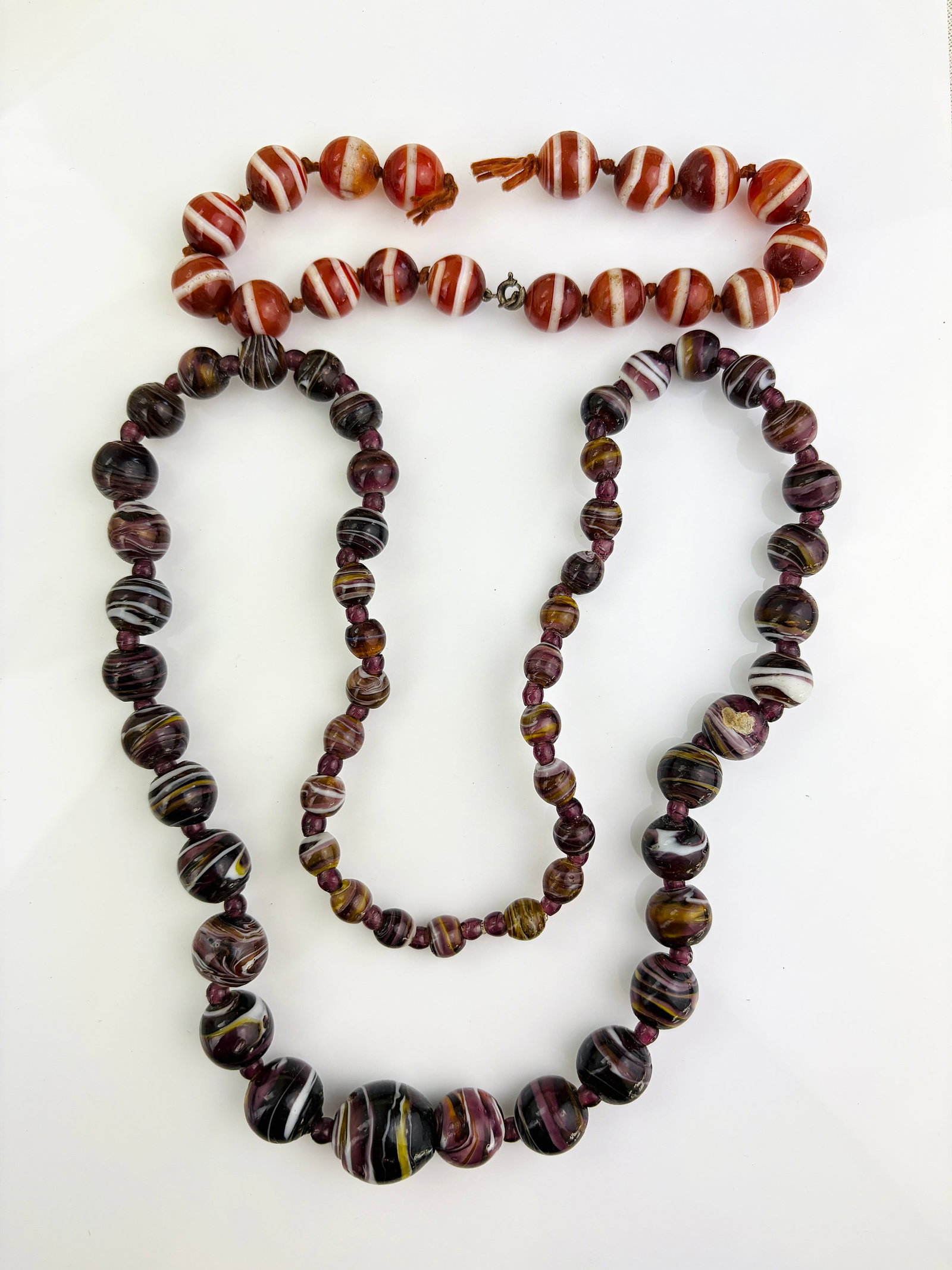 2x Agate Bead Necklaces (1 of 3)