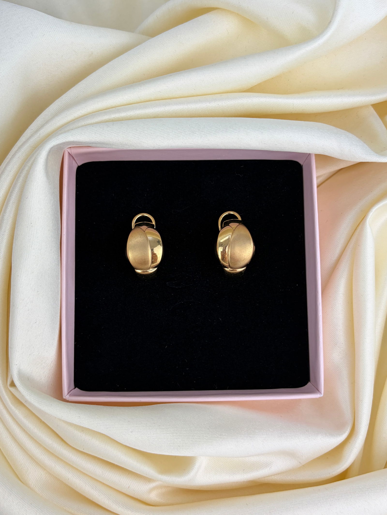 Vintage Auro 24 Carat Yellow Gold Plated Earrings - 6