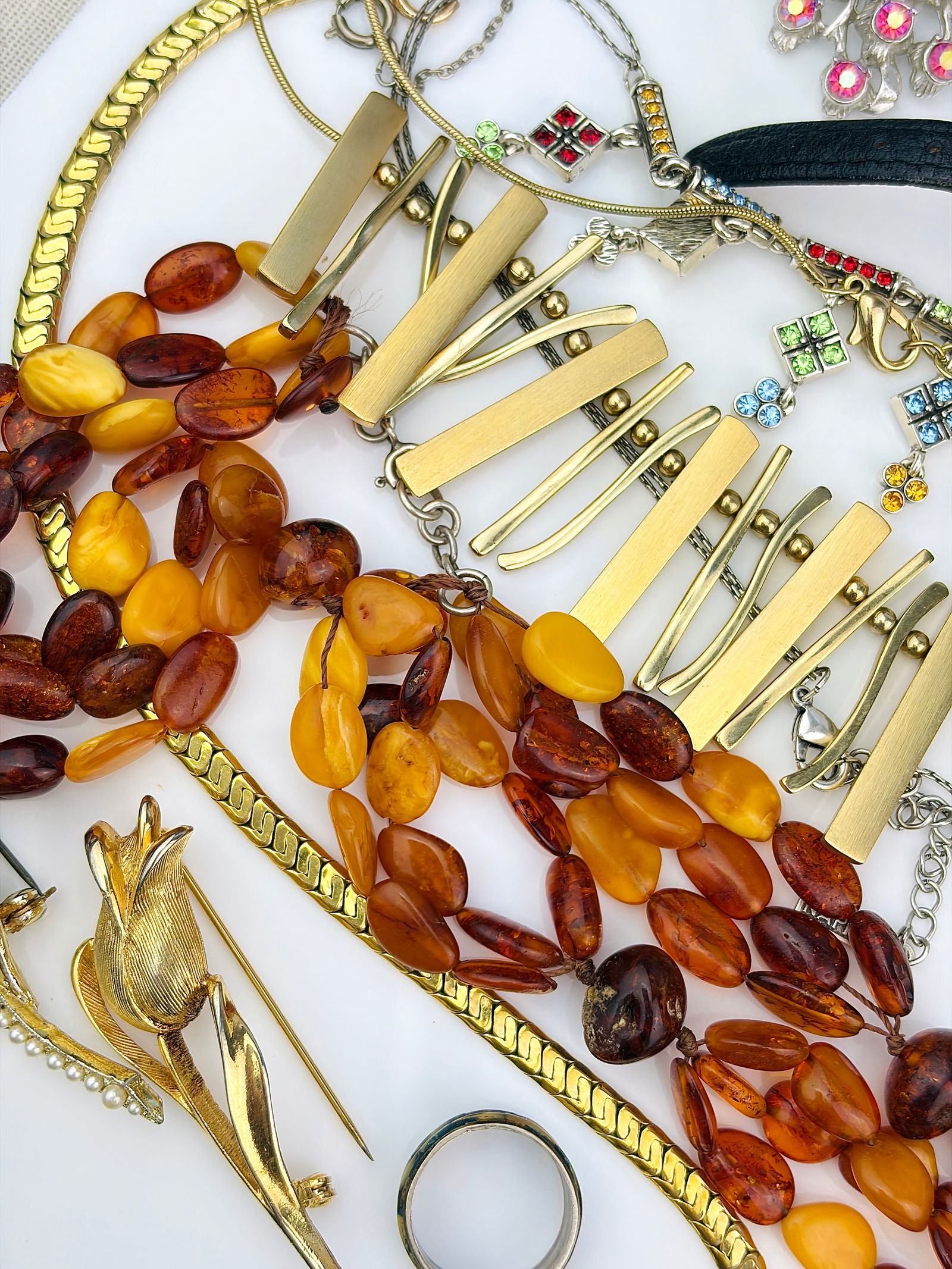 large mixed lot of jewellery inc "Napier" necklace and earrings - 2