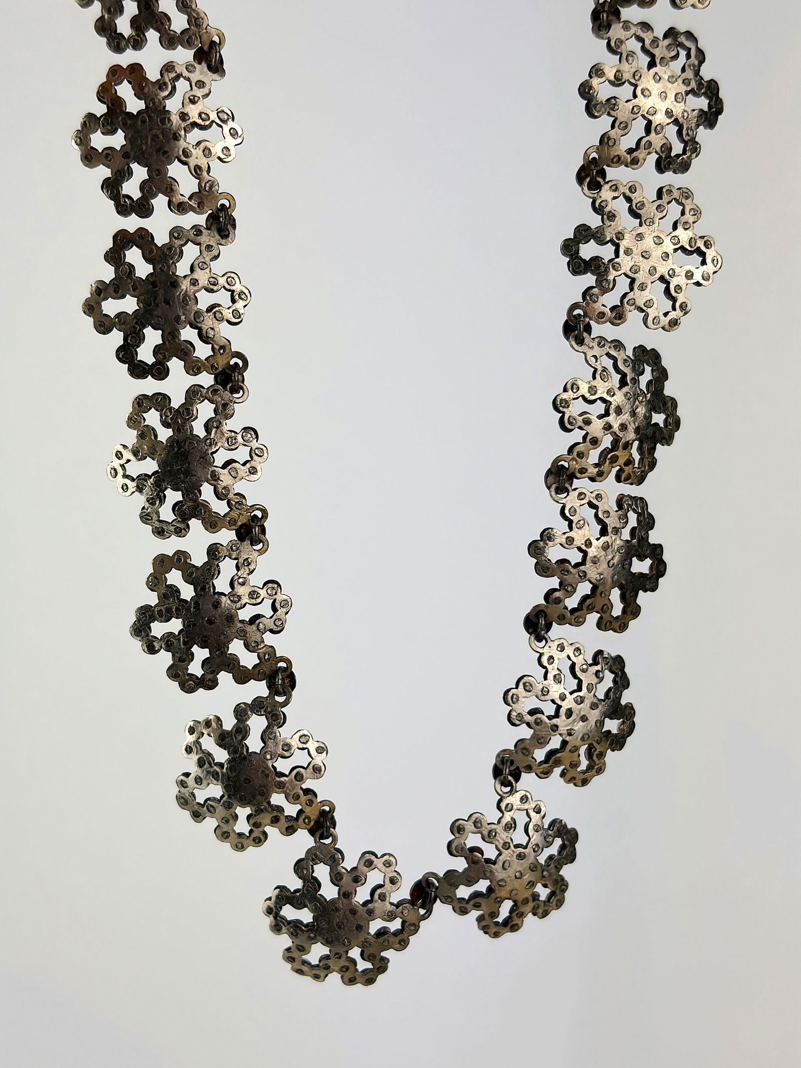 Georgian Era Antique Cut Steel Necklace - 3