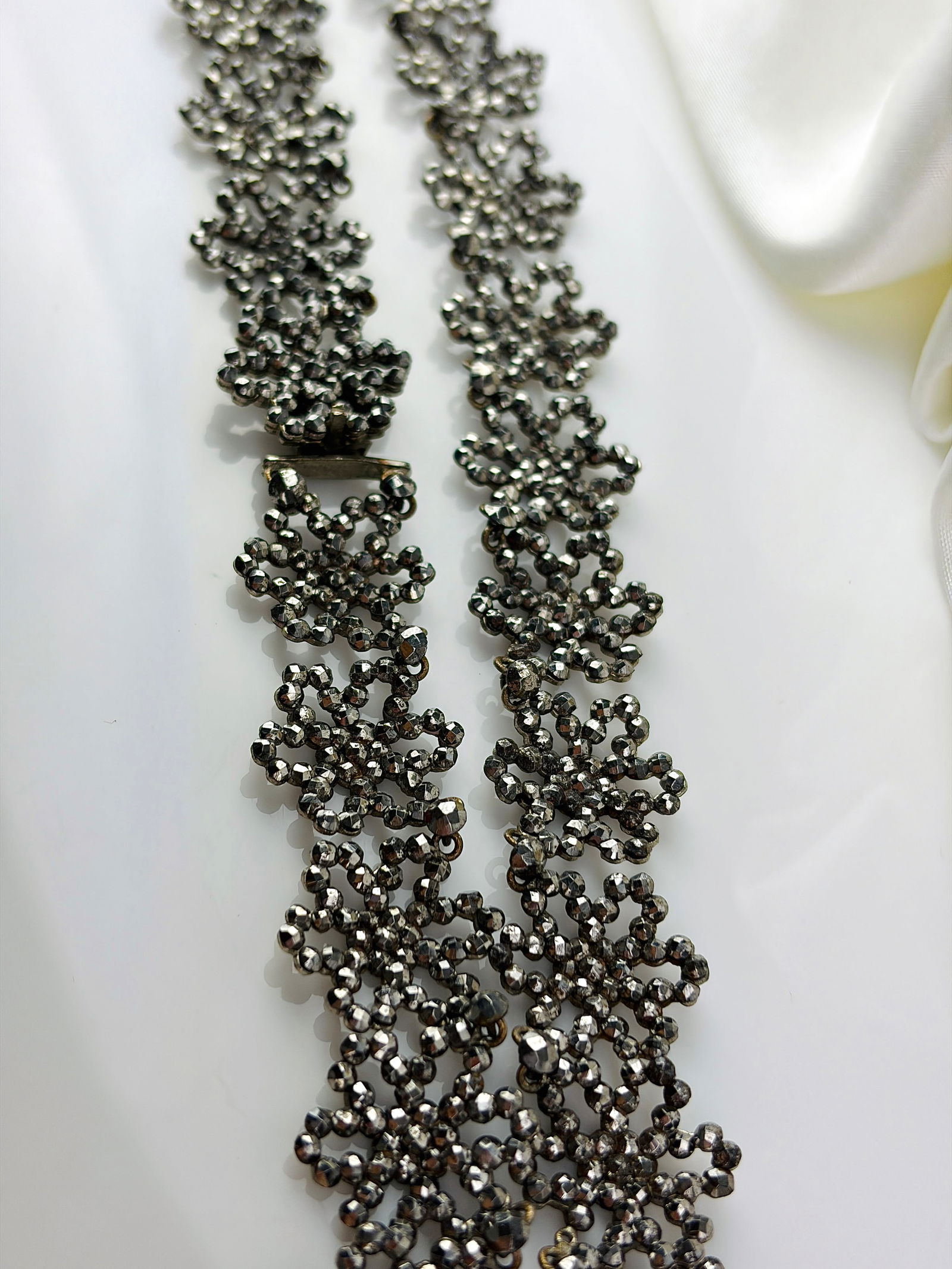 Georgian Era Antique Cut Steel Necklace - 5