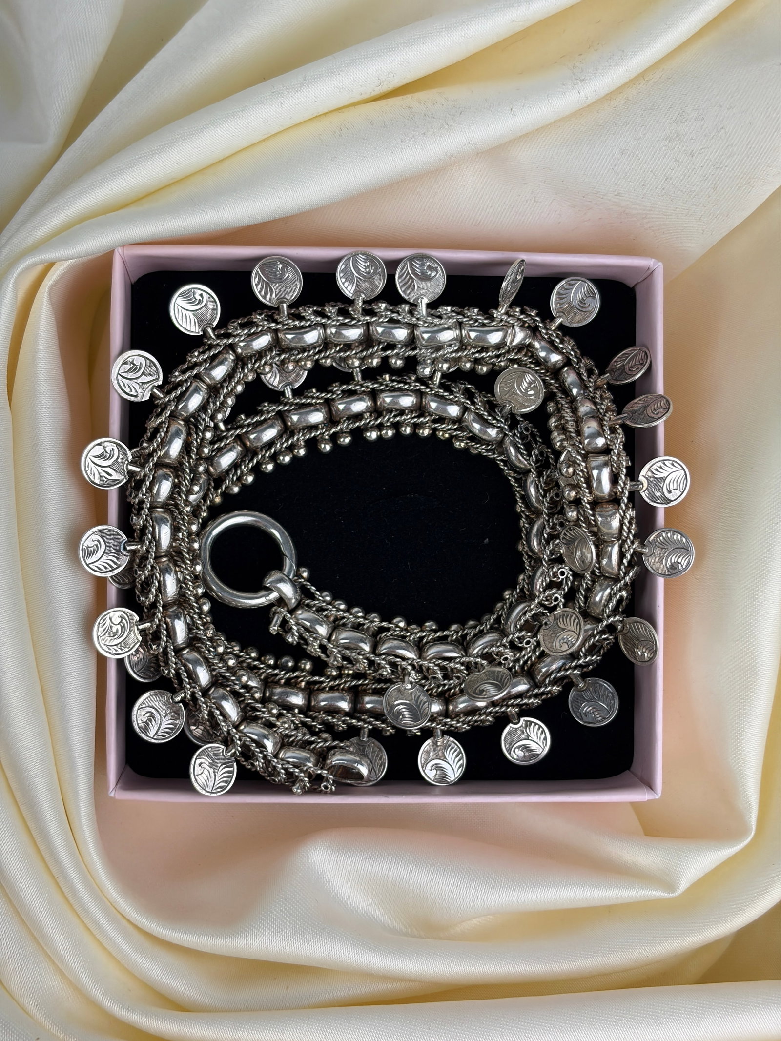 Antique Chunky Detailed Collar Necklace - 5