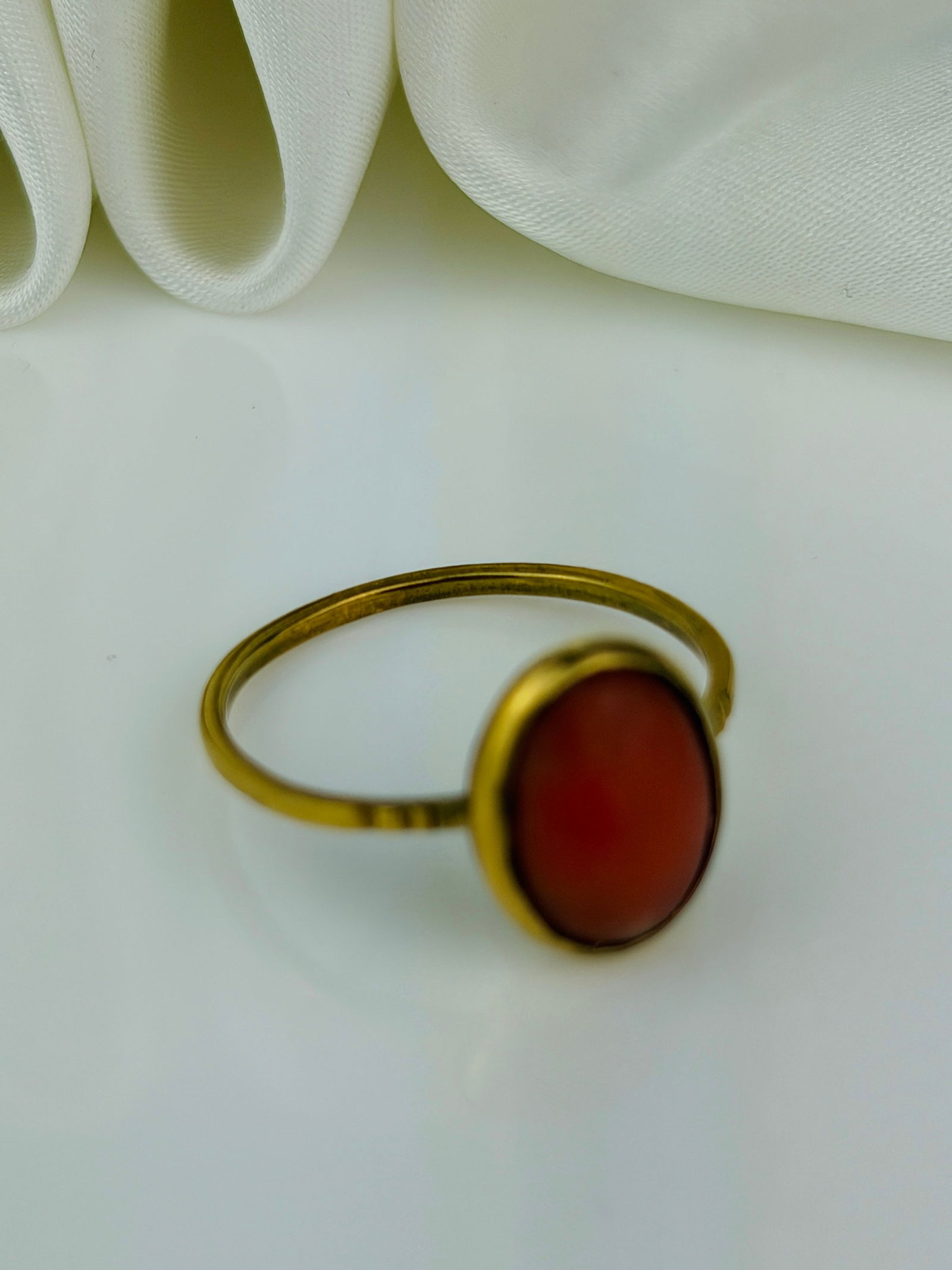 antique yellow gold ring - 4