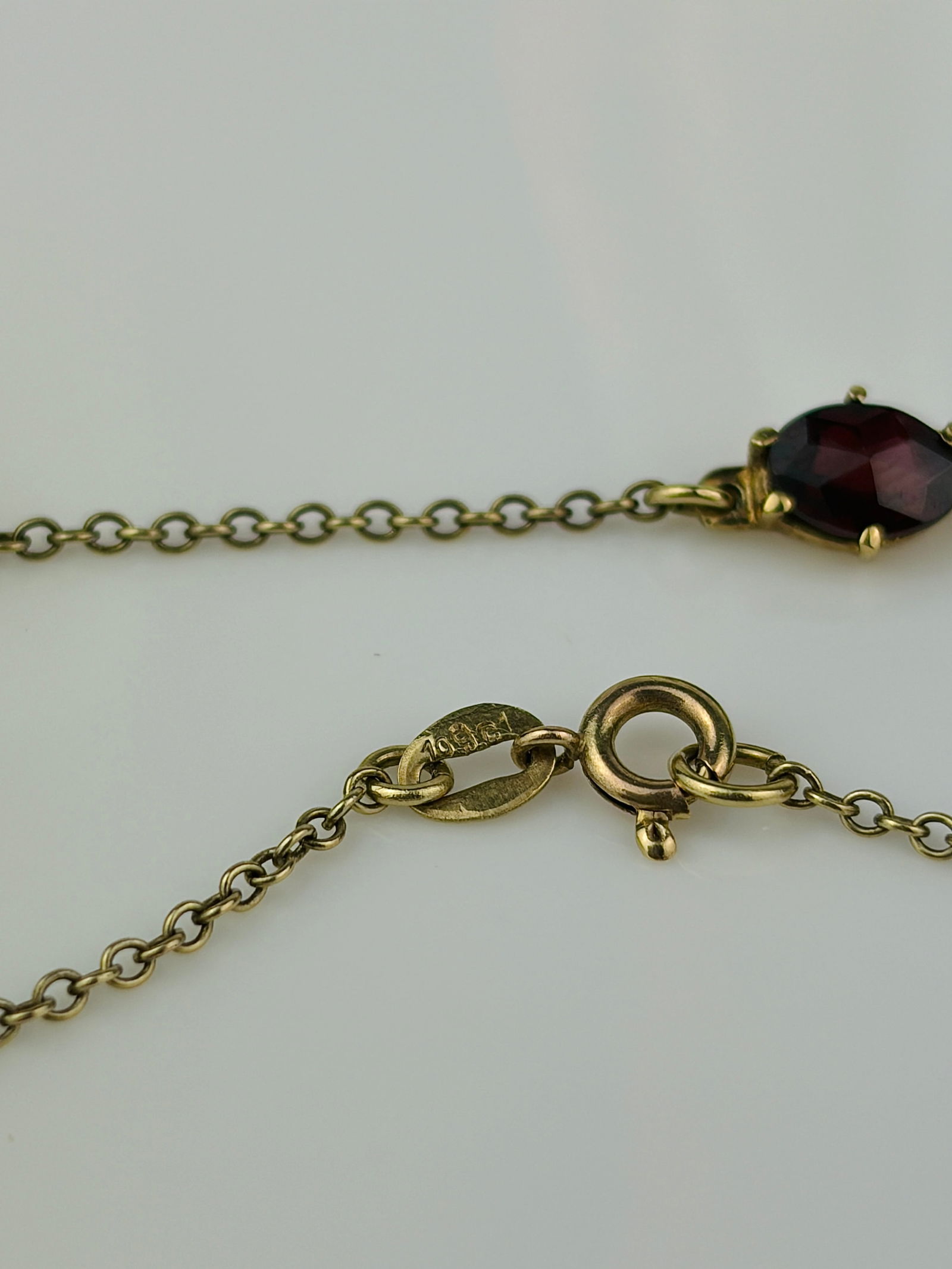 Antique Garnet and Gold Necklace - 5
