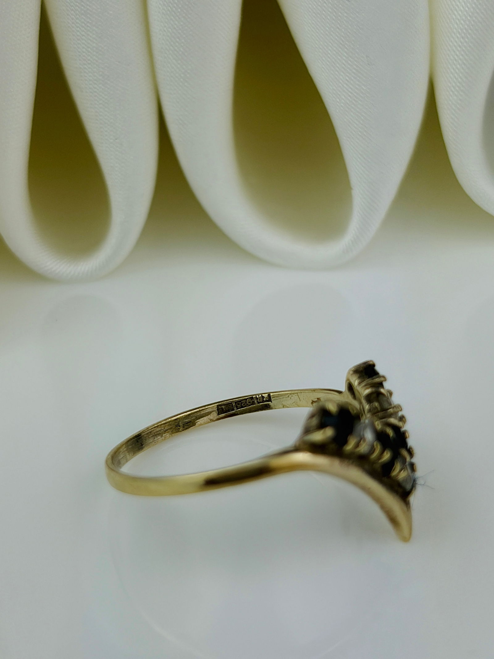 sweet wishbone half hoop ring - 4