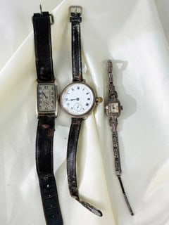 MIXED LOT 3 Silver Watches (1 of 3)