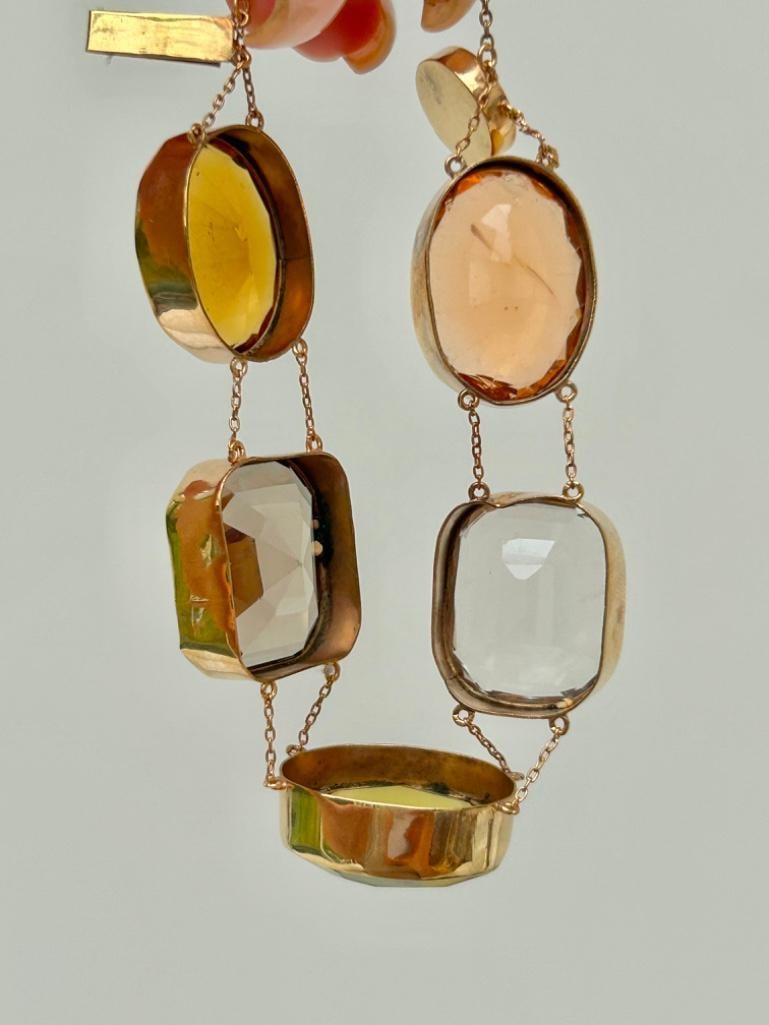 Antique Huge Gemset Bracelet - 4