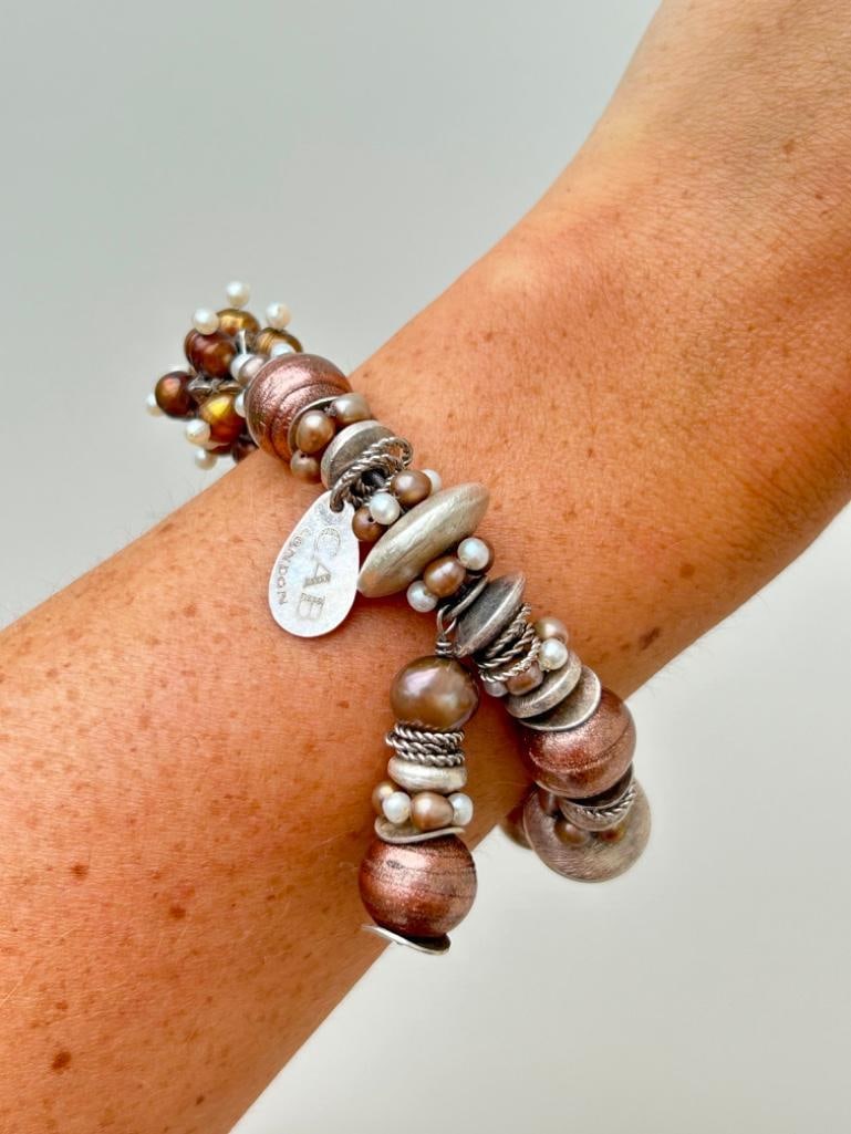 Rare Gemset Designer Cab London Bracelet - 3