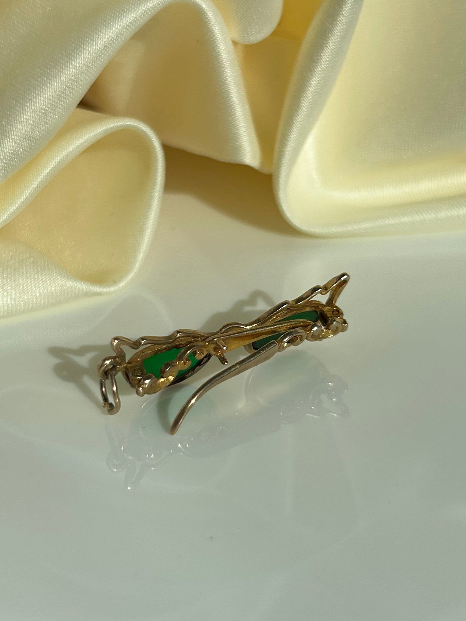 Articulated Sunglasses Charm in 9ct Yellow Gold - 6