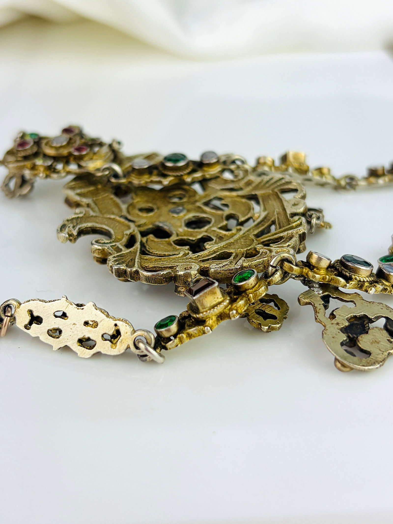 Rare Antique Austro Hungarian Statement Necklace - 9