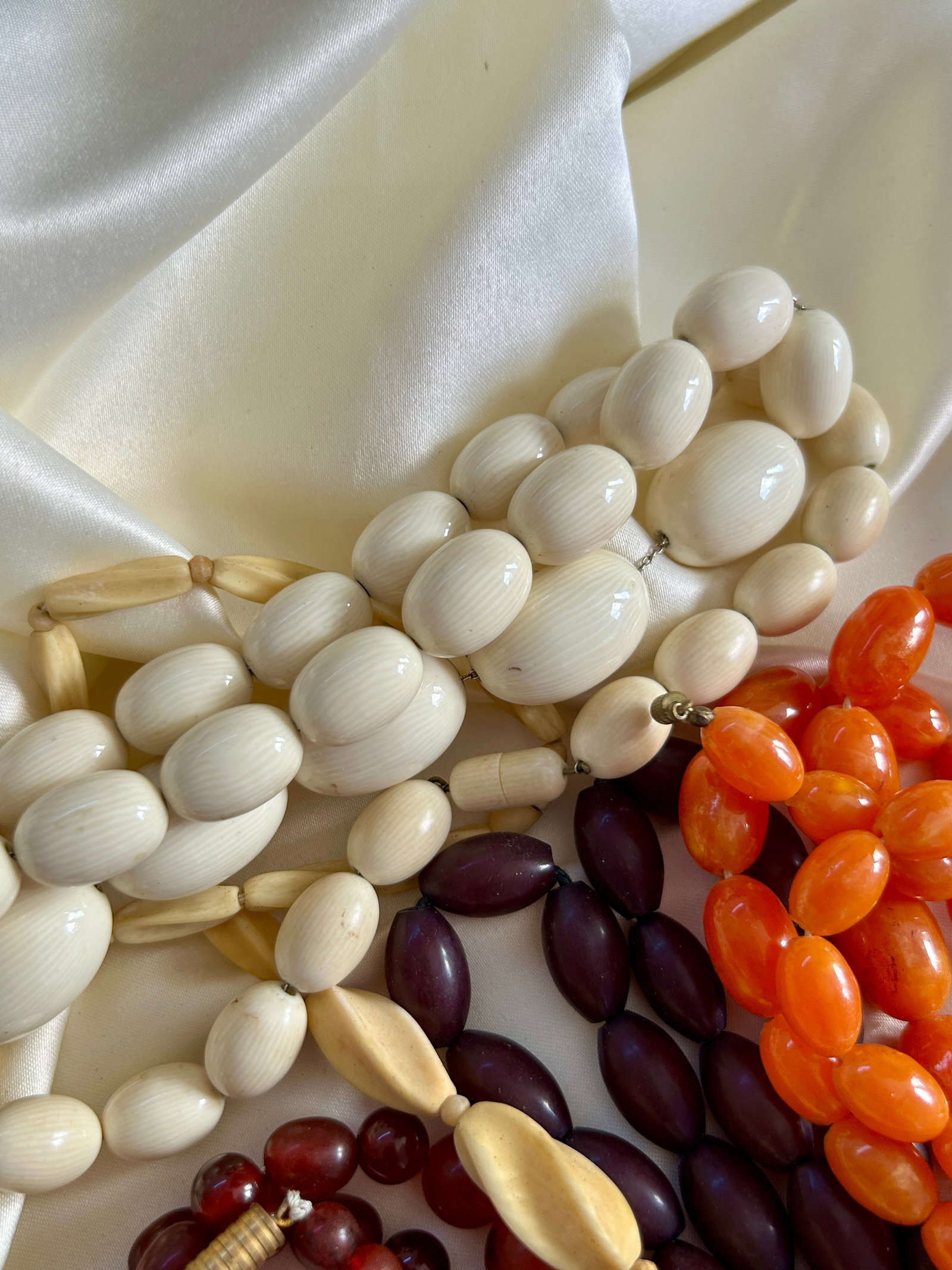 MIXED LOT Heavy Bead Necklaces - 4