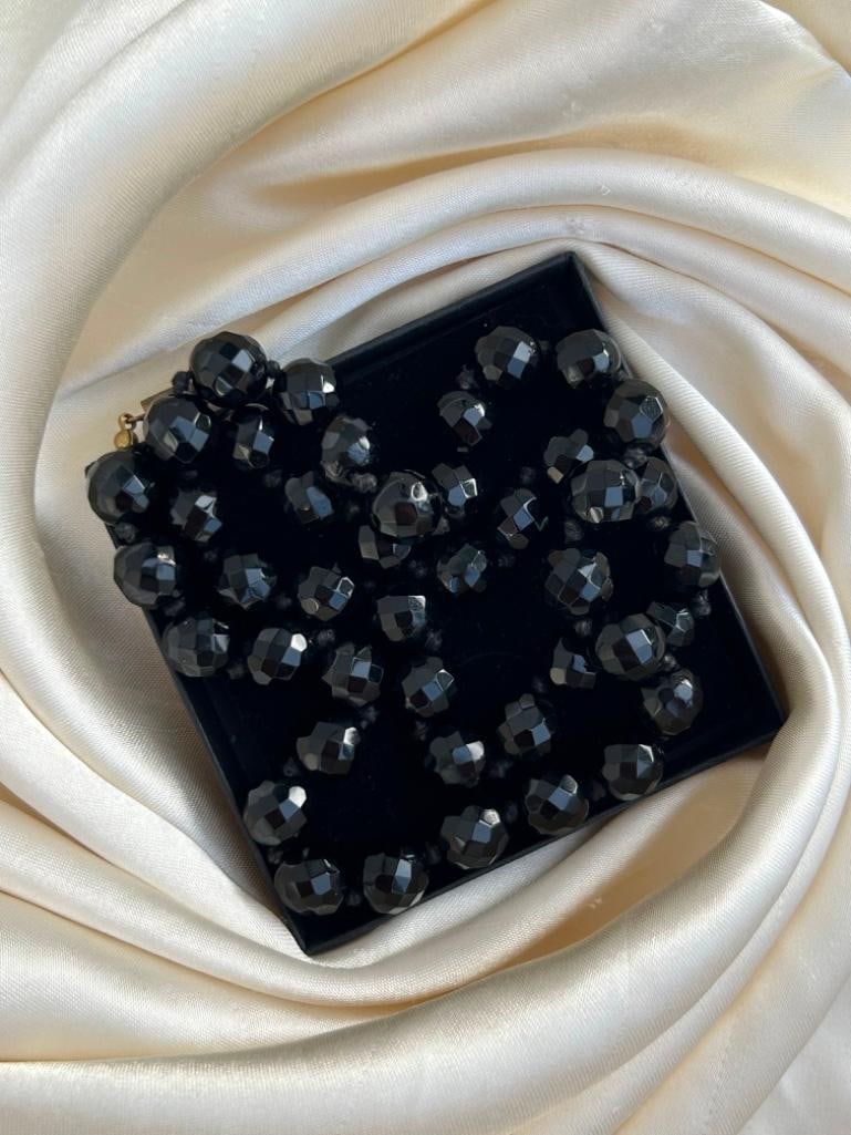 Antique Beaded Necklace - 4