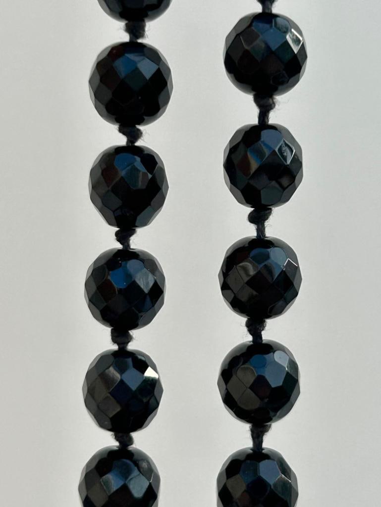 Antique Beaded Necklace - 5