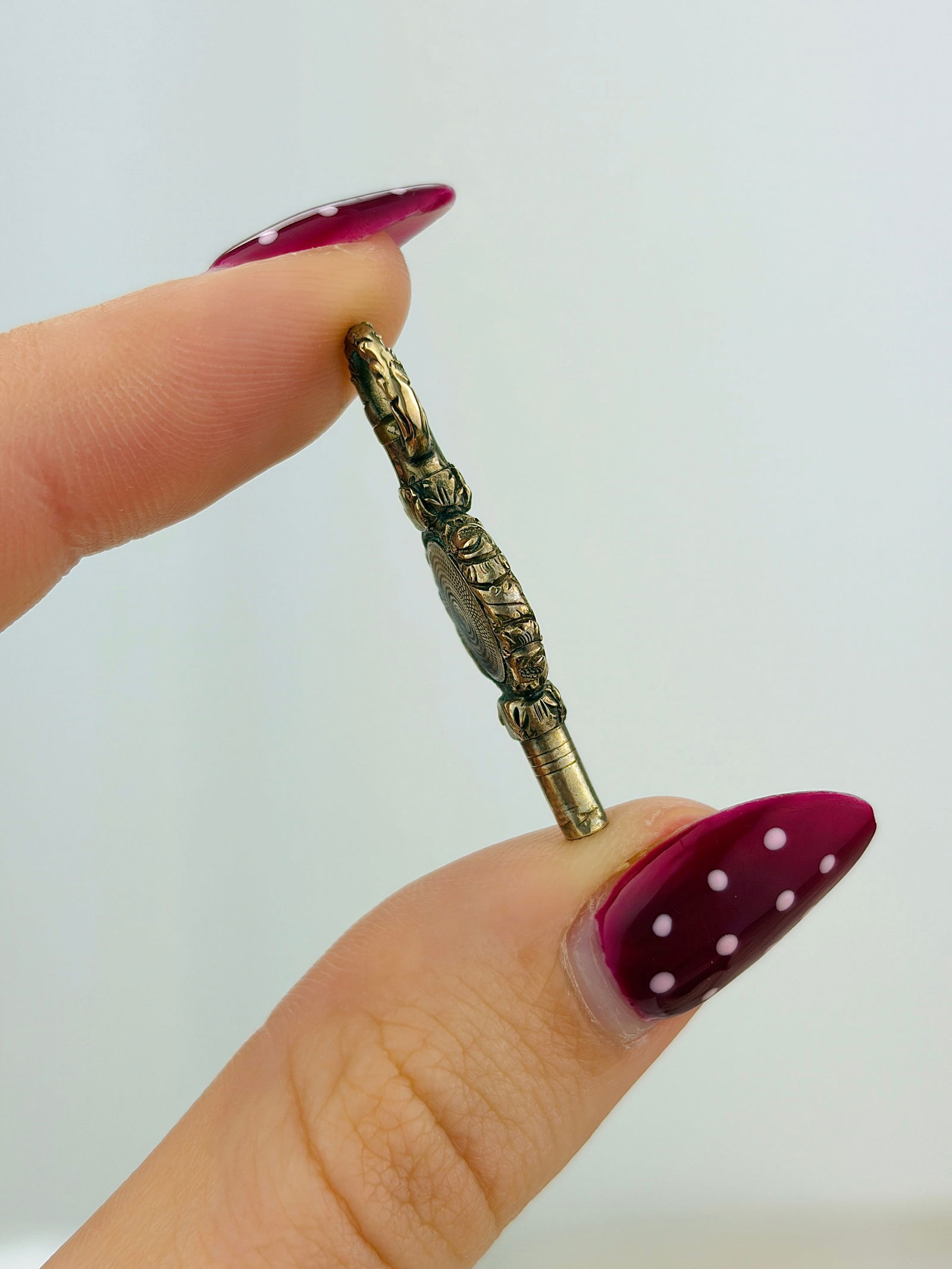 ANTIQUE GEORGIAN ERA GOLD WATCH KEY - 2