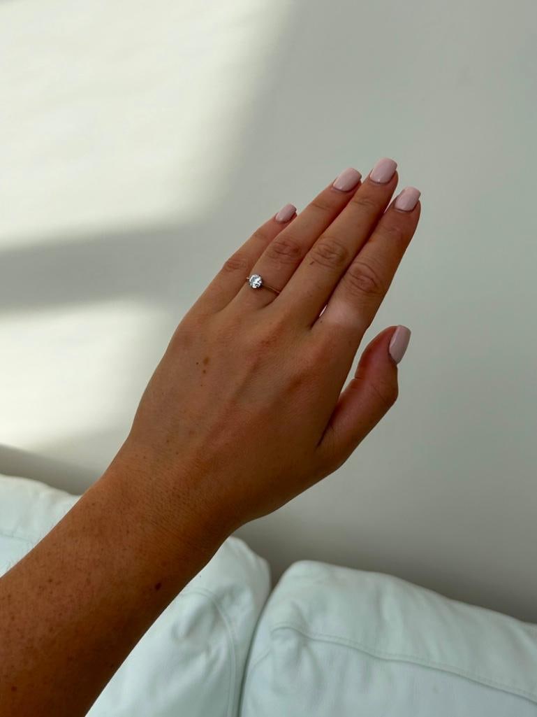 Chunky Diamond Engagement Style Ring in Gold - 2