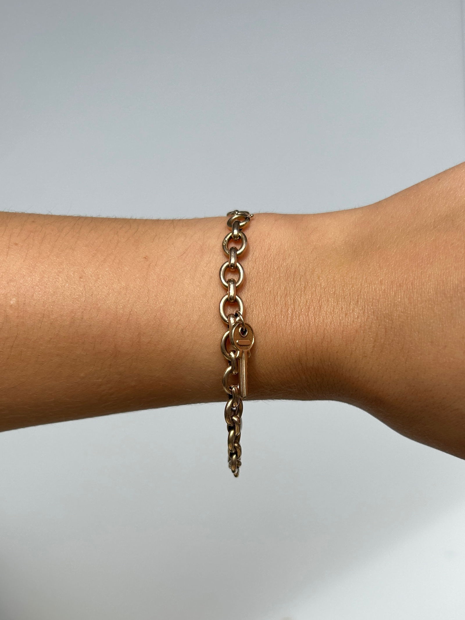 Heavy 9ct Yellow Gold Bracelet - 7