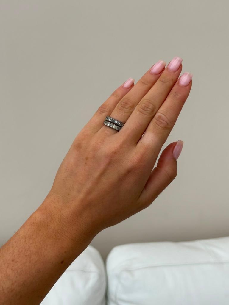 Antique Georgian era Gold Double Row Ring - 5