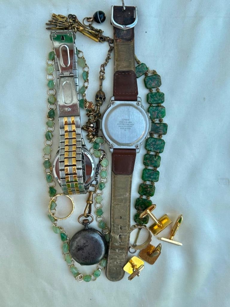 Mixed Lot of Antique and Vintage Jewellery INC Watches - 2