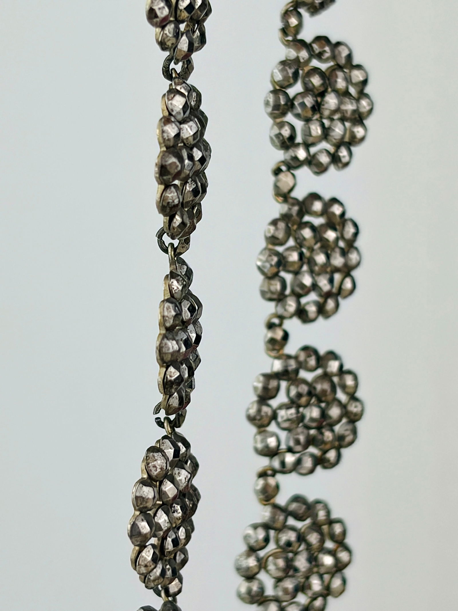 GEORGIAN ERA CUT STEEL RIVIERE NECKLACE - 2