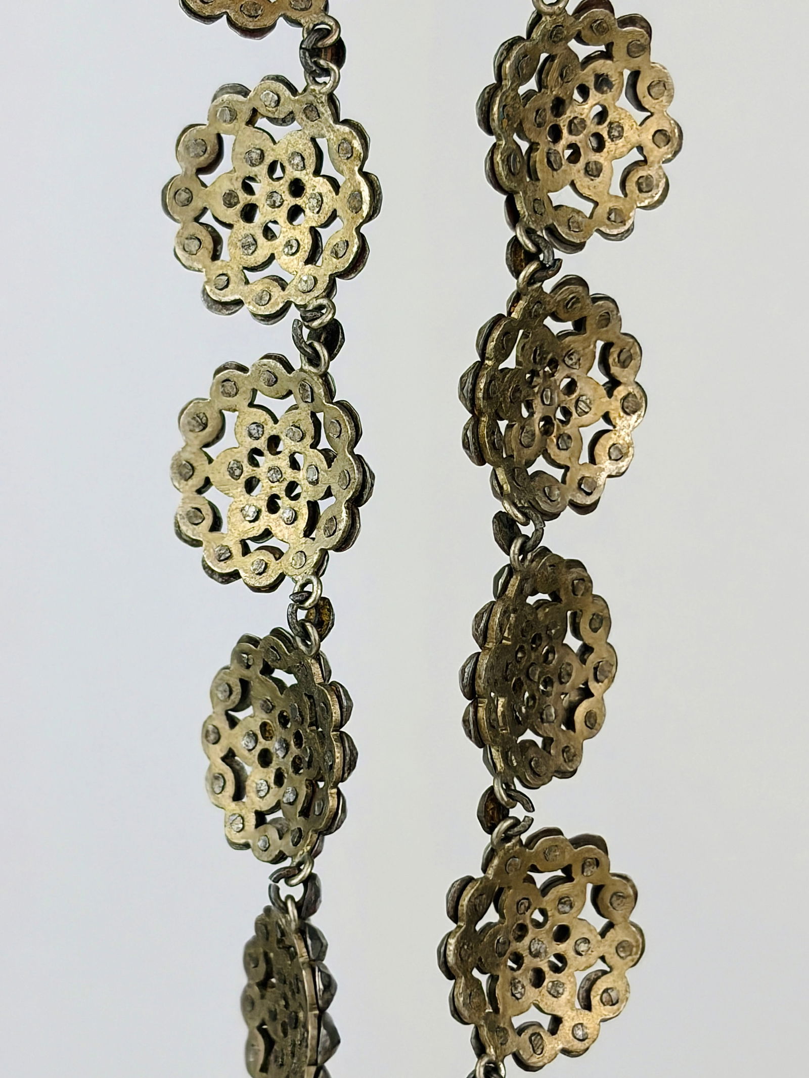 GEORGIAN ERA CUT STEEL RIVIERE NECKLACE - 3