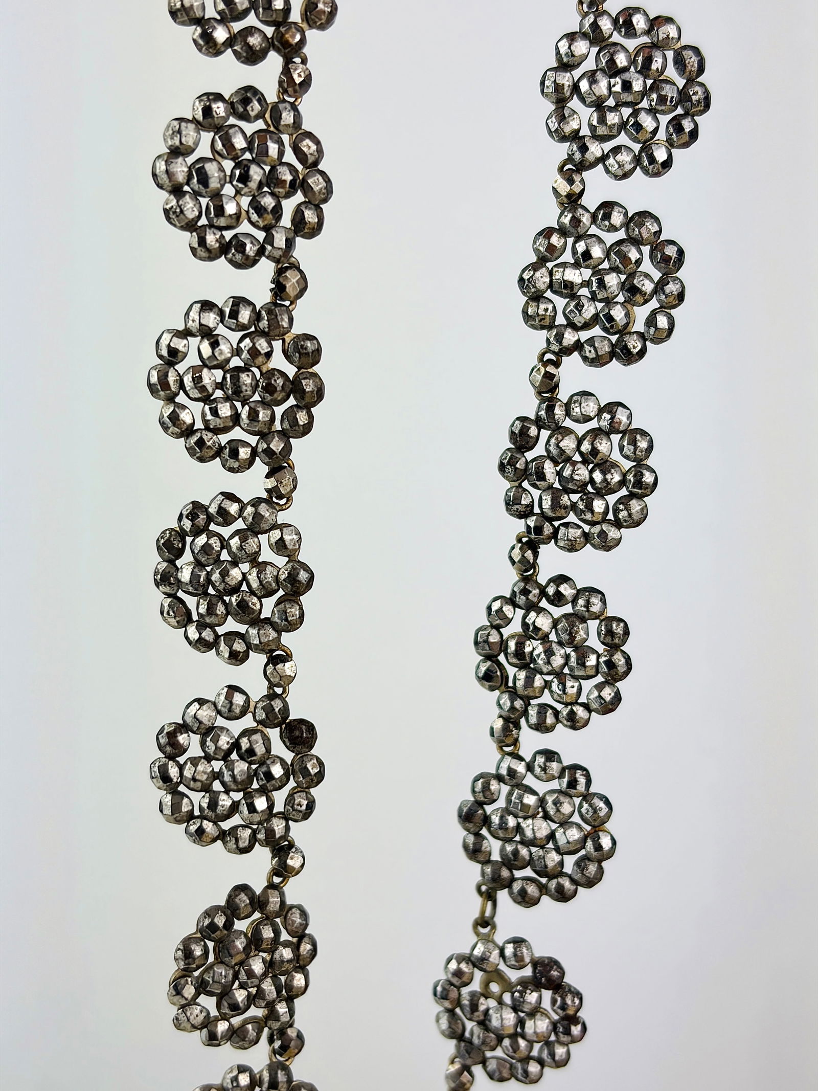 GEORGIAN ERA CUT STEEL RIVIERE NECKLACE - 4