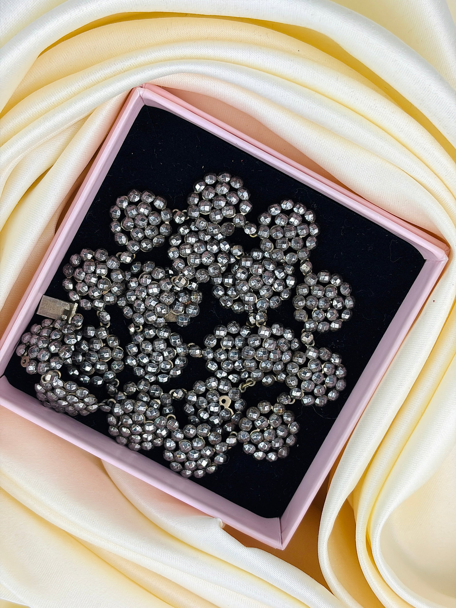 GEORGIAN ERA CUT STEEL RIVIERE NECKLACE - 6