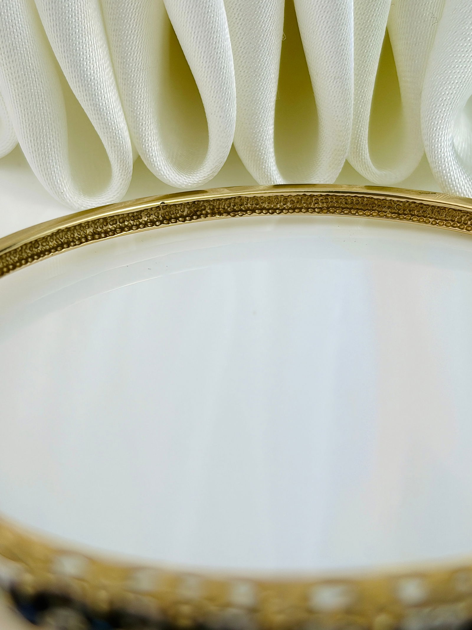 VINTAGE GOLD SAPPHIRE AND DIAMOND BANGLE / BRACELET - 5