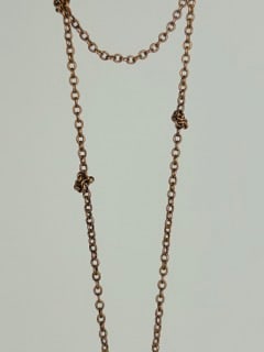 Incredible Georgian Yellow Topaz Cross Pendant on Chain in 9ct Gold - 2