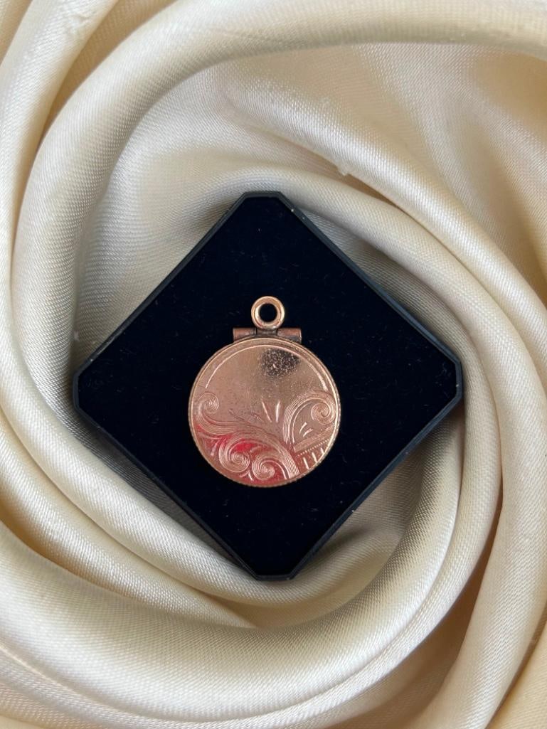 Antique Ornate Opening Locket Pendant - 2