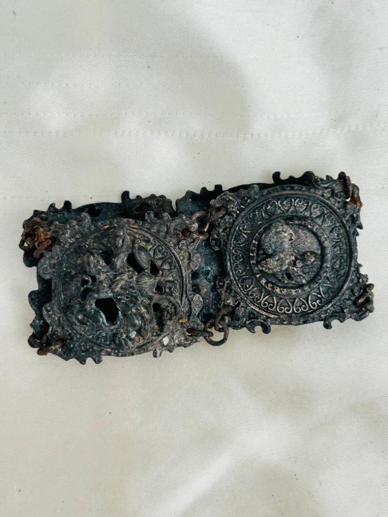 Antique Iron Work Bracelet: Antique Iron Work Bracelet truly charming length 19.5cm width 35mm Weight 73.10g