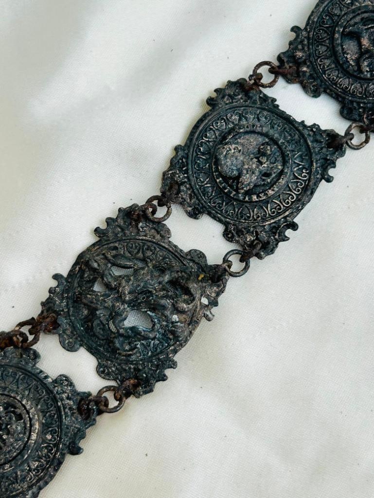 Antique Iron Work Bracelet - 3