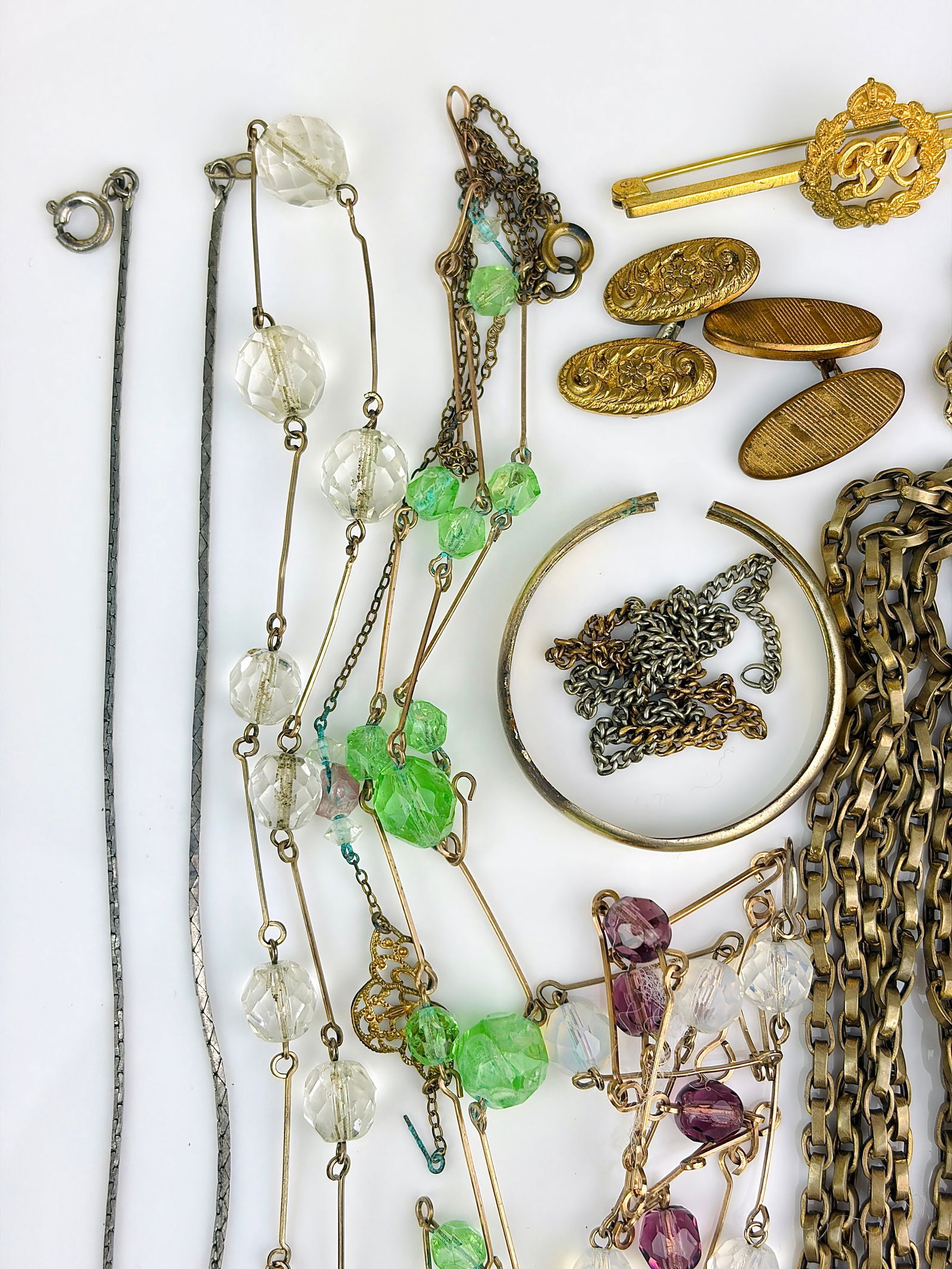 Mixed Lot Beaded Necklaces, Brooches etc - 2