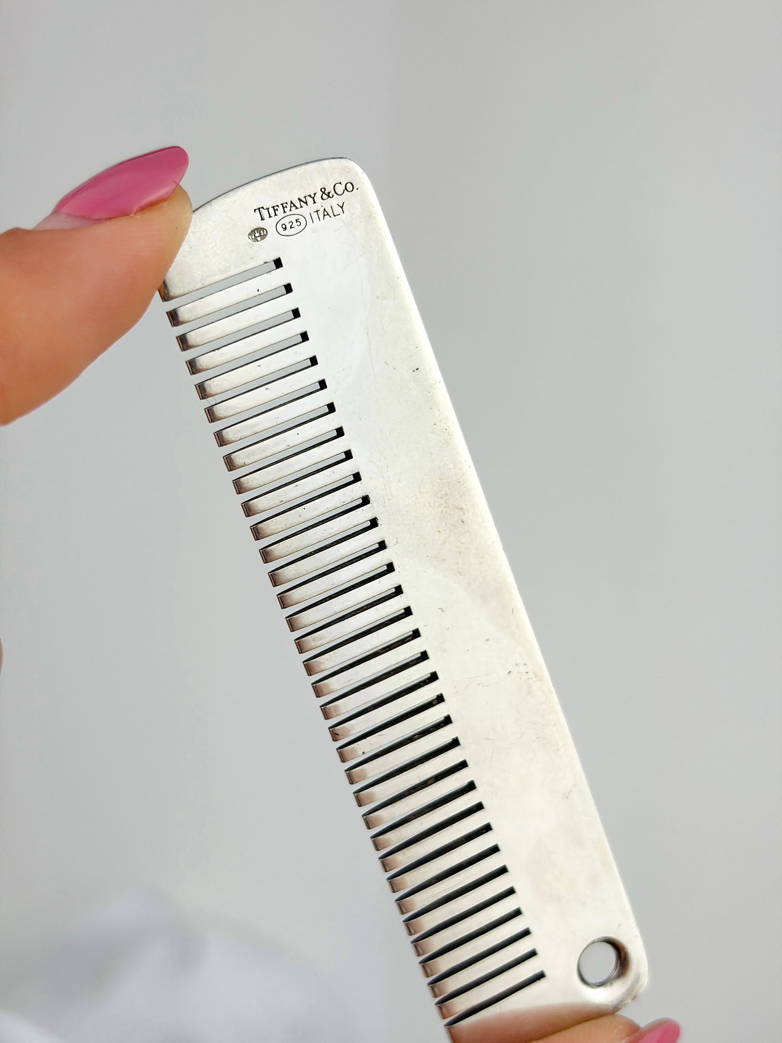 TIFFANY & CO 925 STERLING SILVER COMB - 6