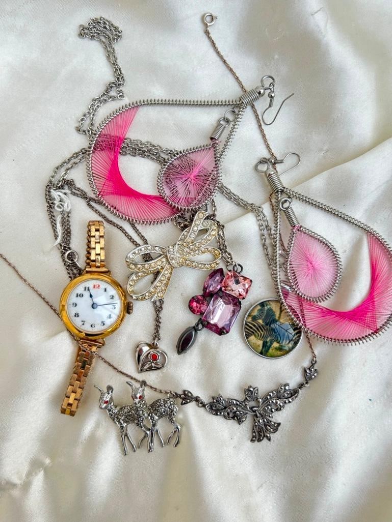 Mixed Lot Jewellery inc Silver Marcasite and other - 2