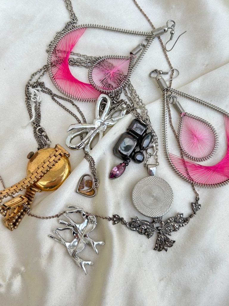 Mixed Lot Jewellery inc Silver Marcasite and other - 3