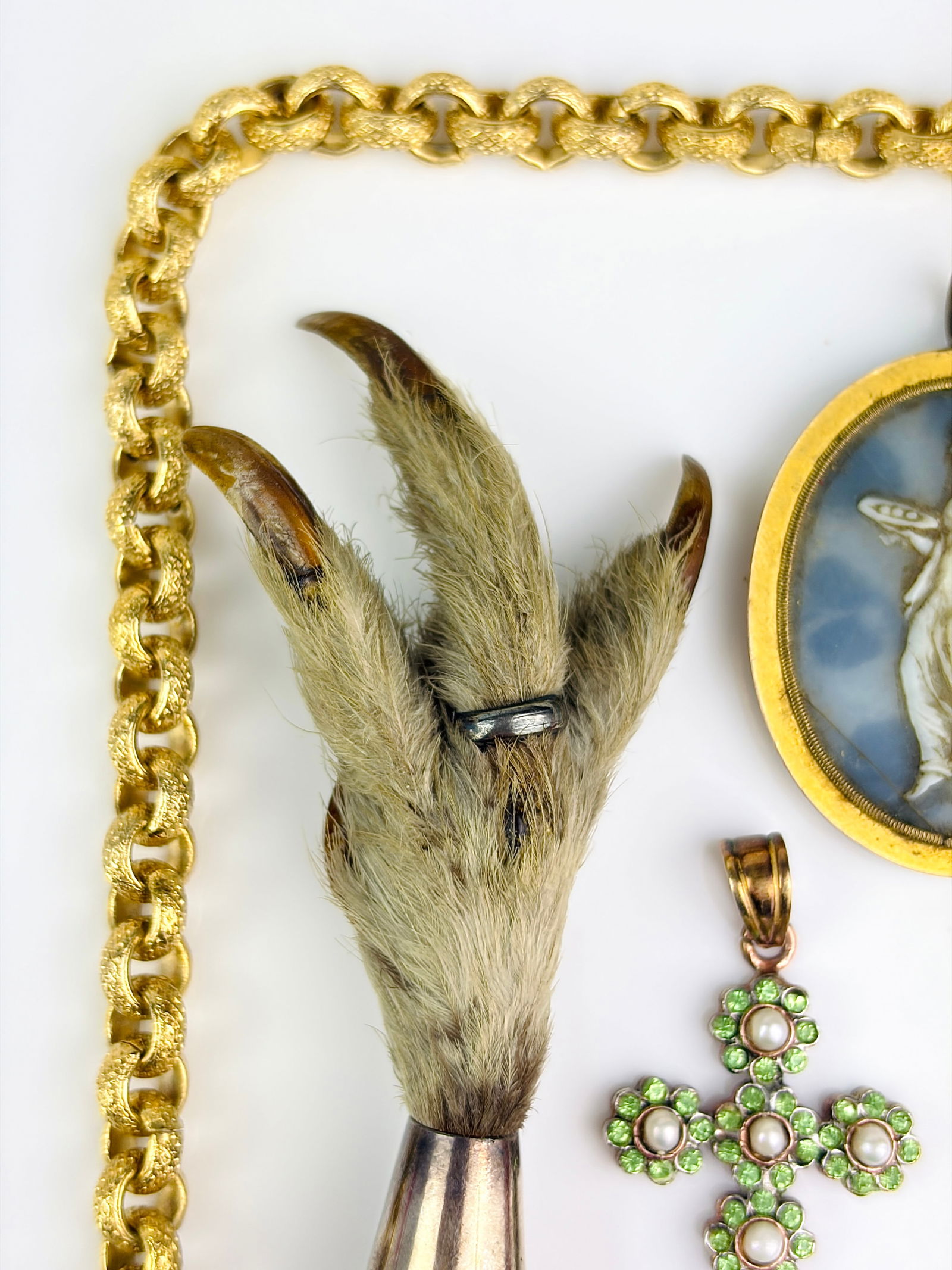 MIXED LOT Silver Brooch, Pendants ETC - 2