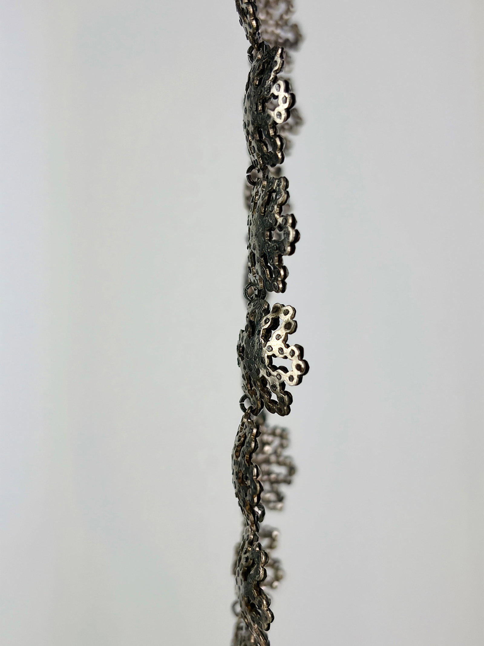 Georgian Era Antique Cut Steel Necklace - 2